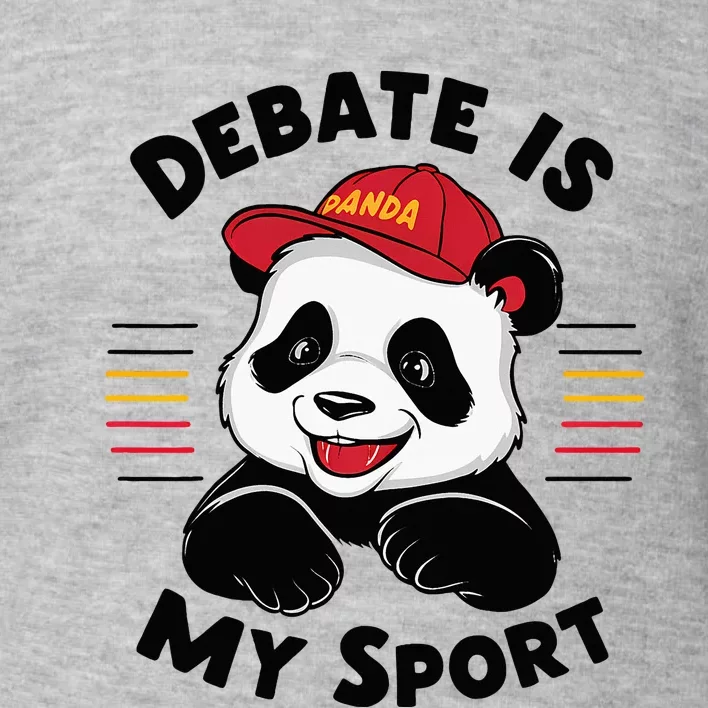 Debate Is My Sport Debate Team Intellectual Club Toddler Sweatshirt