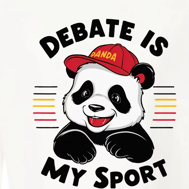 Debate Is My Sport Debate Team Intellectual Club Cropped Pullover Crew