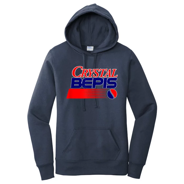 Dank Internet Meme Crystal Bepis Funny Parody Memes Women's Pullover Hoodie