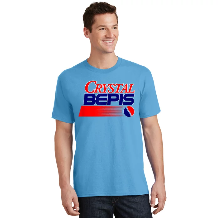 Dank Internet Meme Crystal Bepis Funny Parody Memes T-Shirt