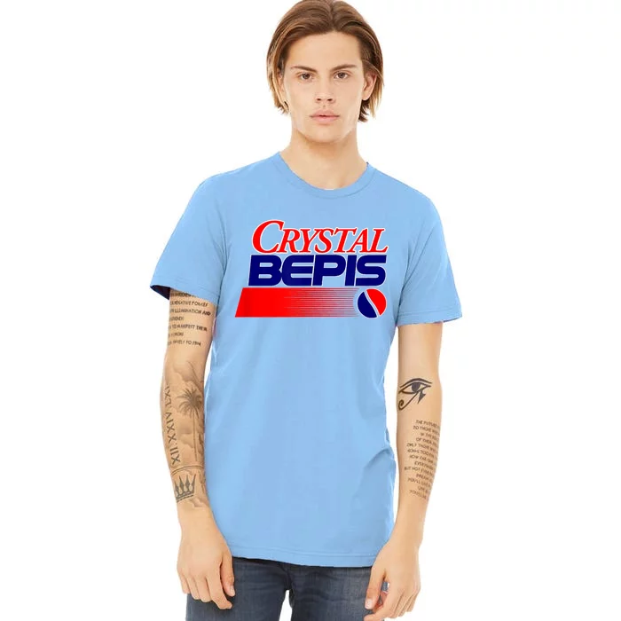 Dank Internet Meme Crystal Bepis Funny Parody Memes Premium T-Shirt