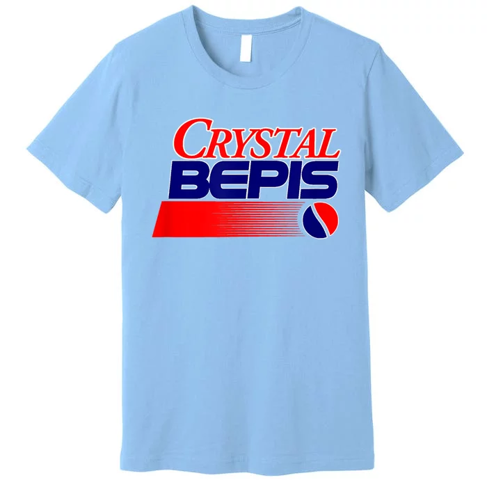 Dank Internet Meme Crystal Bepis Funny Parody Memes Premium T-Shirt