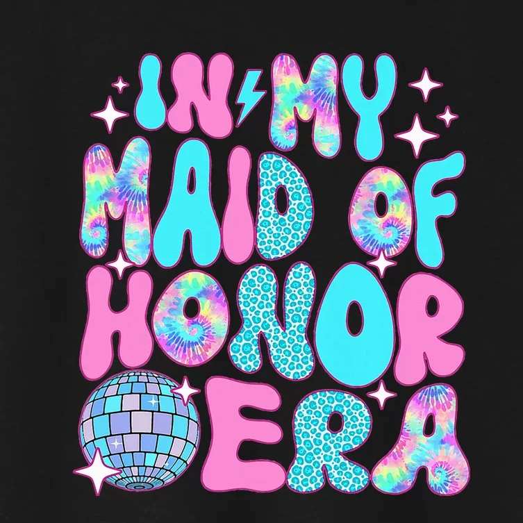 Disco In My Maid Of Honor Era Women's Crop Top Tee