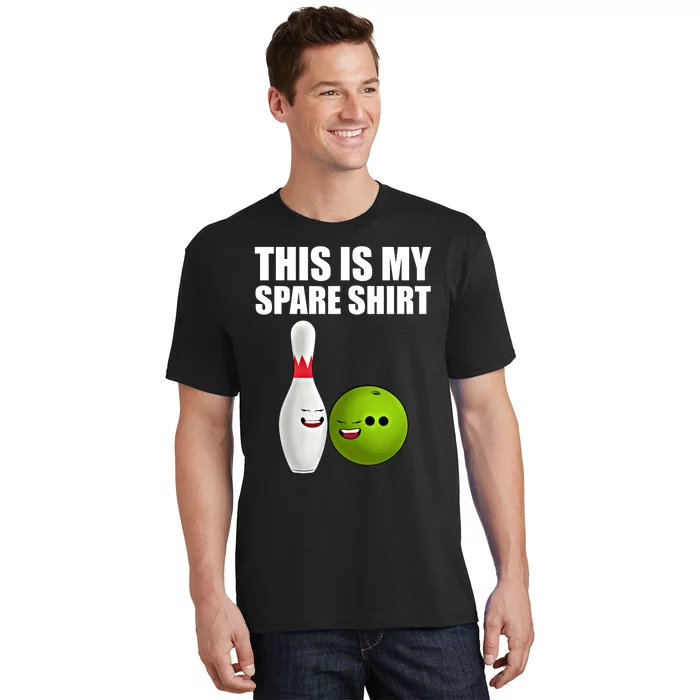 Das Ist Mein Spare Funny Gift Pins Funny Bowling Cute Gift T-Shirt