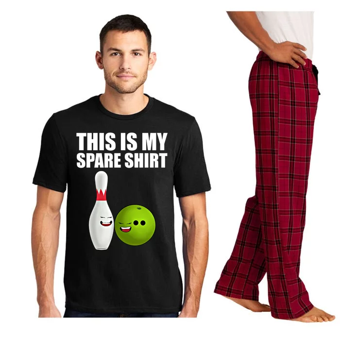 Das Ist Mein Spare Funny Gift Pins Funny Bowling Cute Gift Pajama Set