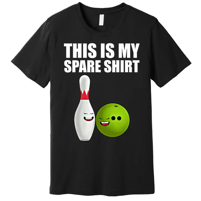 Das Ist Mein Spare Funny Gift Pins Funny Bowling Cute Gift Premium T-Shirt