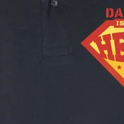 Daddy Is My Hero Softstyle Adult Sport Polo