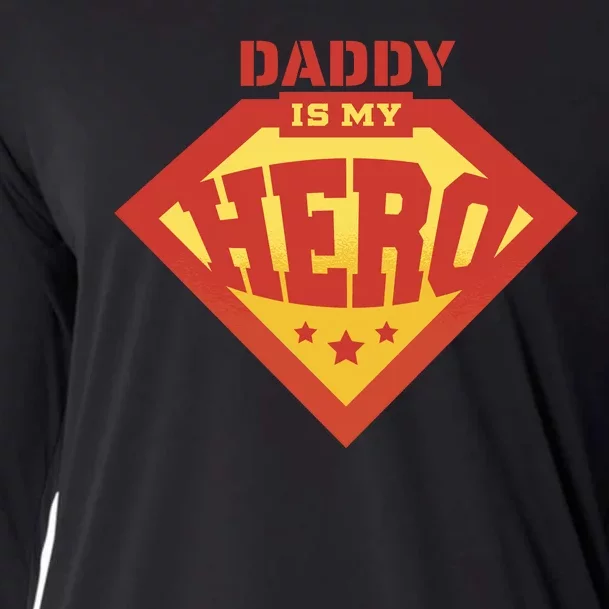 Daddy Is My Hero Cooling Performance Long Sleeve Crew