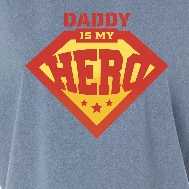 Daddy Is My Hero Garment-Dyed Women's Muscle Tee