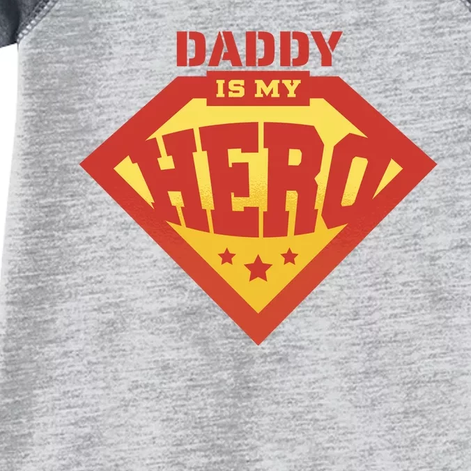 Daddy Is My Hero Infant Baby Jersey Bodysuit