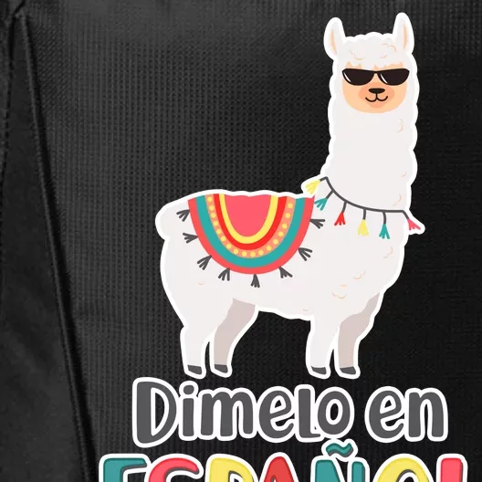 Dimelo en Espanol por Favor Spanish Llama City Backpack