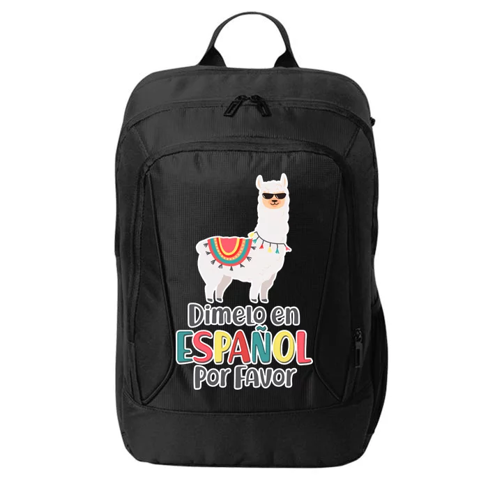 Dimelo en Espanol por Favor Spanish Llama City Backpack