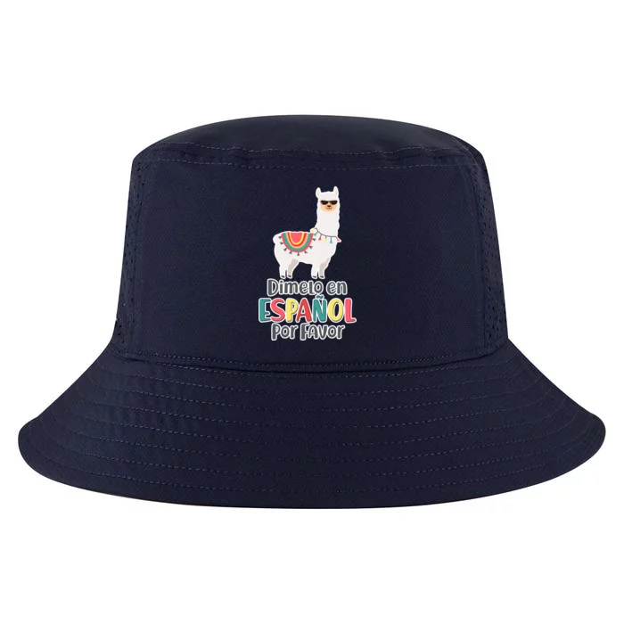 Dimelo en Espanol por Favor Spanish Llama Cool Comfort Performance Bucket Hat