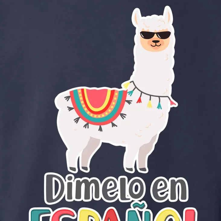 Dimelo en Espanol por Favor Spanish Llama Toddler Hoodie