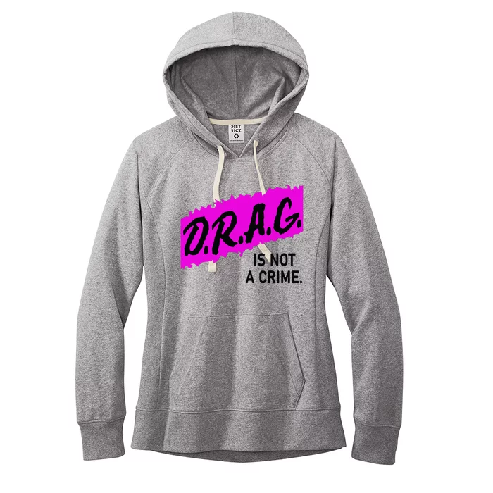 Drag Is Not A Crime, Drag Queen Women's Fleece Hoodie