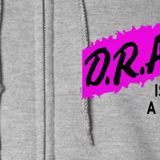 Drag Is Not A Crime, Drag Queen Full Zip Hoodie