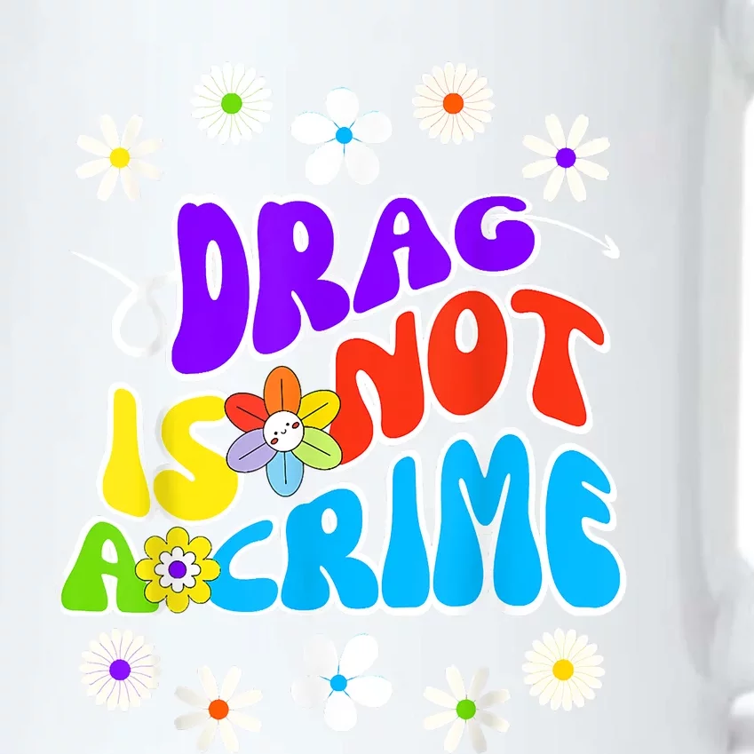 Drag Is Not A Crime Black Color Changing Mug