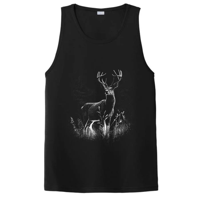 Deer In Nature Realistic Performance Tank