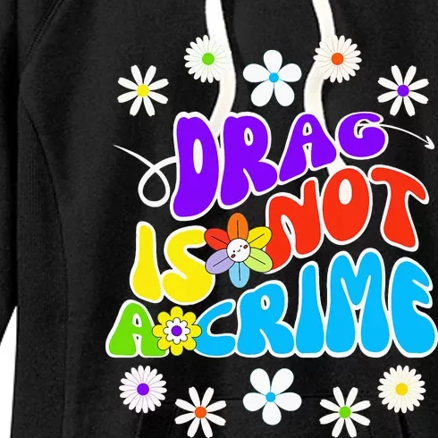 Drag is not a crime Women's Fleece Hoodie