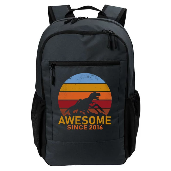 Dinosaur 6th Birthday Gift Awesome Since 2016 Daily Commute Backpack