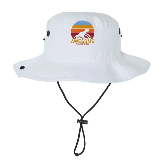 Dinosaur 8th Birthday Gift Awesome Since 2014 Legacy Cool Fit Booney Bucket Hat