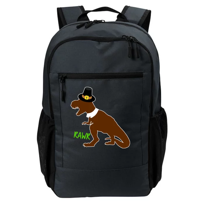 Dinosaur Thanksgiving T-Rex Pilgrim Daily Commute Backpack