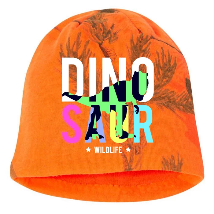 Dinosaur Wildlife Kati - Camo Knit Beanie