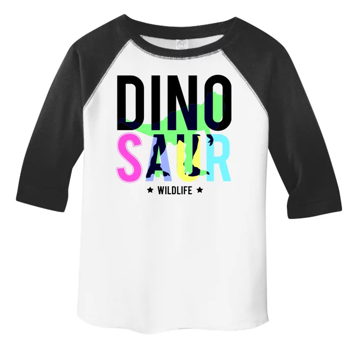 Dinosaur Wildlife Toddler Fine Jersey T-Shirt