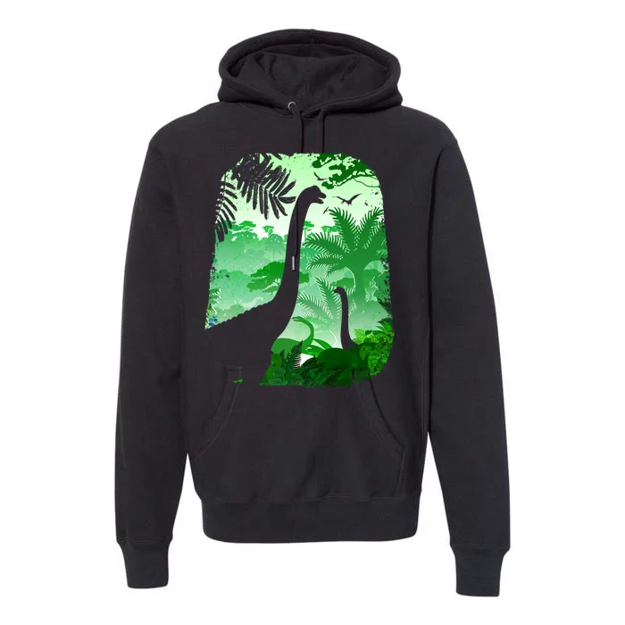 Dinosaur World Premium Hoodie