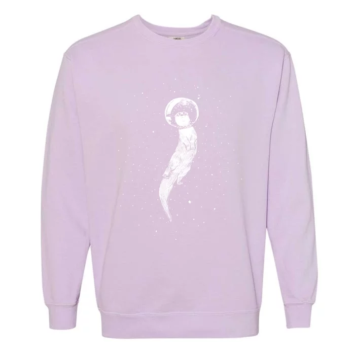 Drifting In Otter Space (Best For Color) Garment-Dyed Sweatshirt