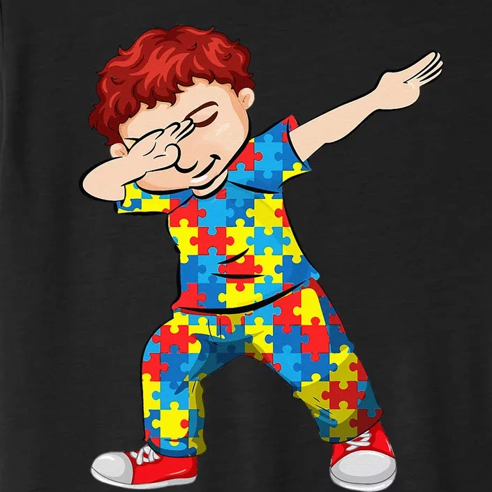 Dabbing It's Ok To Be Different Austim ChromaSoft Performance T-Shirt