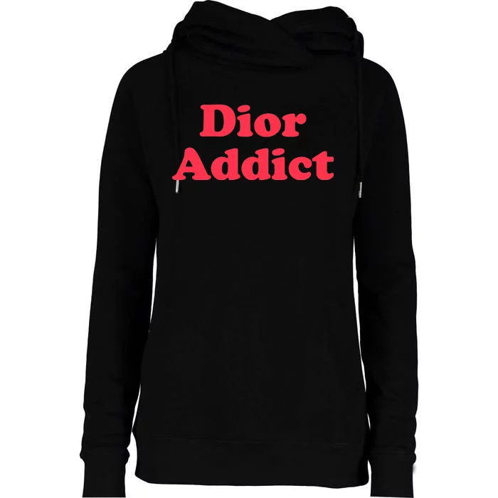 Dior Addict Socialite Los Angeles, CA Basketball Slogan Logo Womens Funnel Neck Pullover Hood