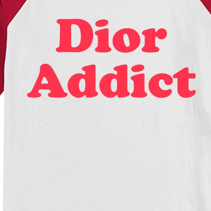 Dior Addict Socialite Los Angeles, CA Basketball Slogan Logo Kids Colorblock Raglan Jersey