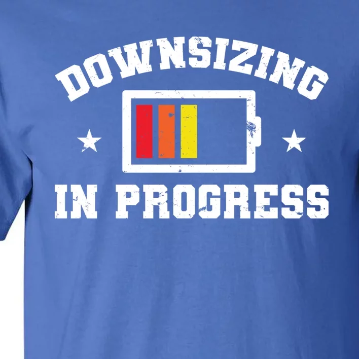 Downsizing In Progress Ketogenic Dieter Vegetarian Cute Gift Tall T-Shirt