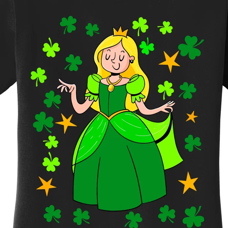 Dancing Irish Princess St Patricks Day Girl Women's T-Shirt