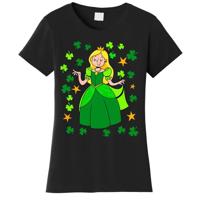 Dancing Irish Princess St Patricks Day Girl Women's T-Shirt