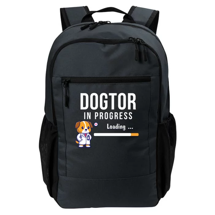 Dogtor In Progress Future Dog Doctor Vet Student Funny Vet Future Vet Daily Commute Backpack