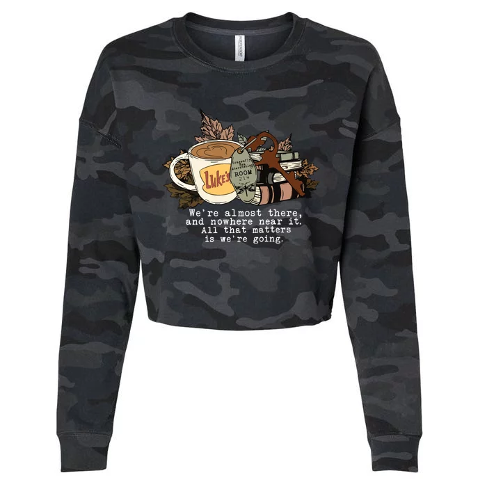 Dragonfly Inn Stars Hollow Luke’S Diner Cropped Pullover Crew