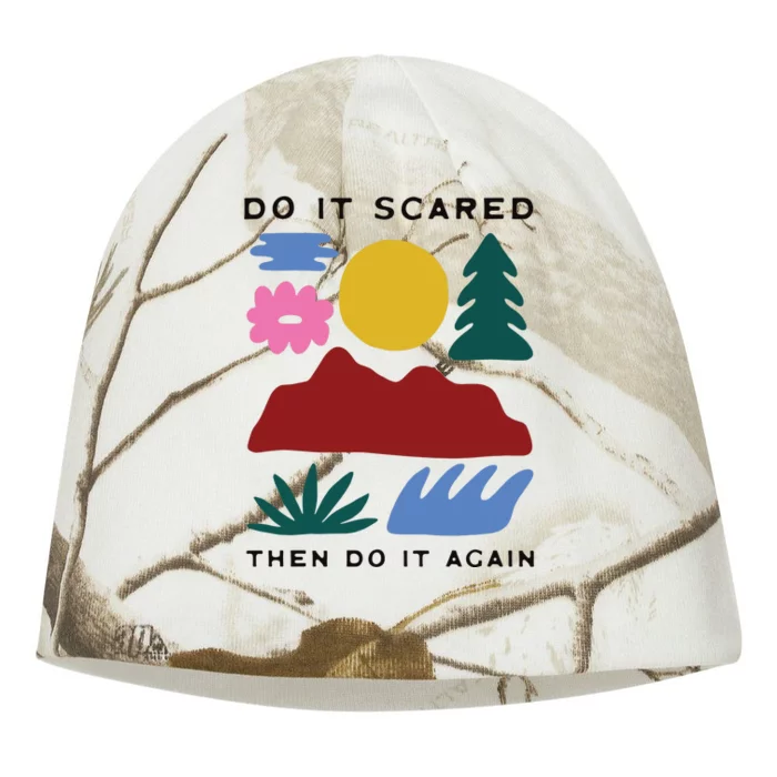 Do It Scared Kati - Camo Knit Beanie