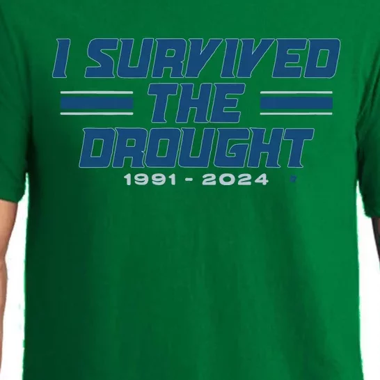 Detroit I Survived The Drought Pajama Set