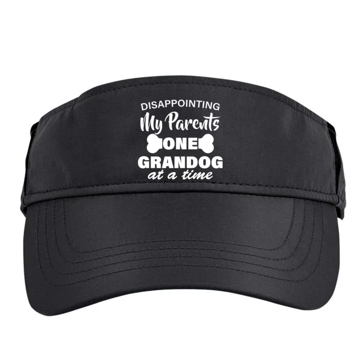 Disappointing My Parents One Grandog At A Time Adult Drive Performance Visor