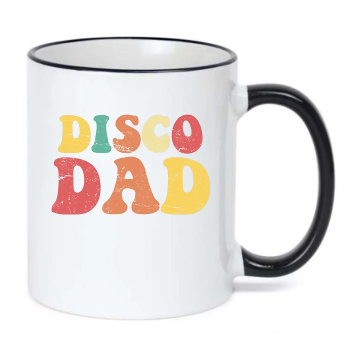 Disco Dad Black Color Changing Mug