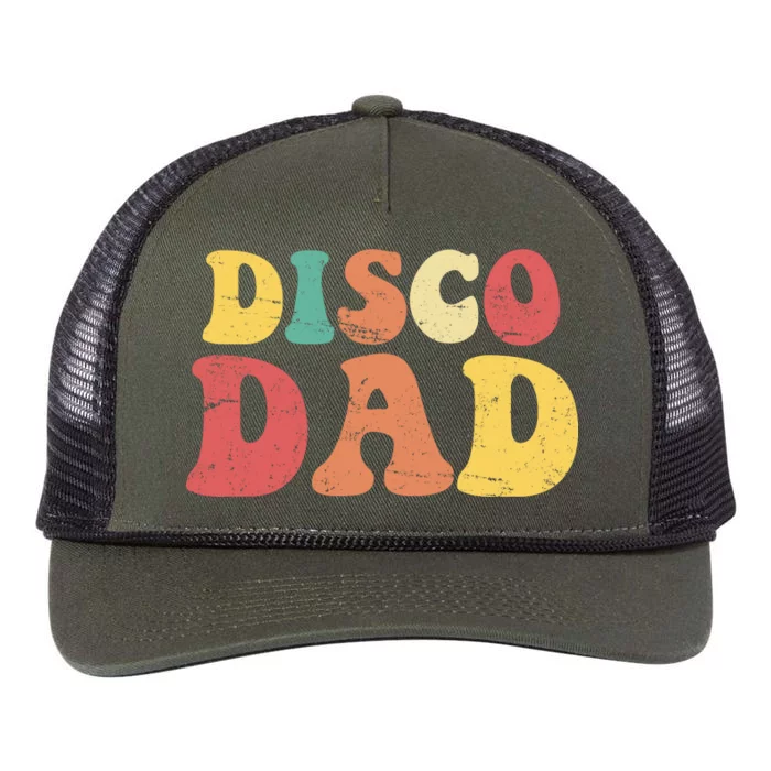 Disco Dad Retro Rope Trucker Hat Cap