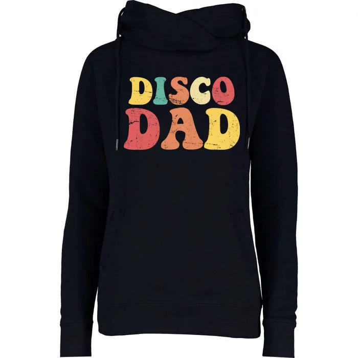 Disco Dad Womens Funnel Neck Pullover Hood