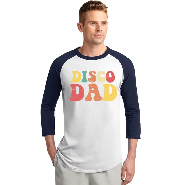 Disco Dad Baseball Sleeve Shirt