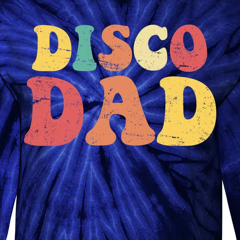 Disco Dad Tie-Dye Long Sleeve Shirt