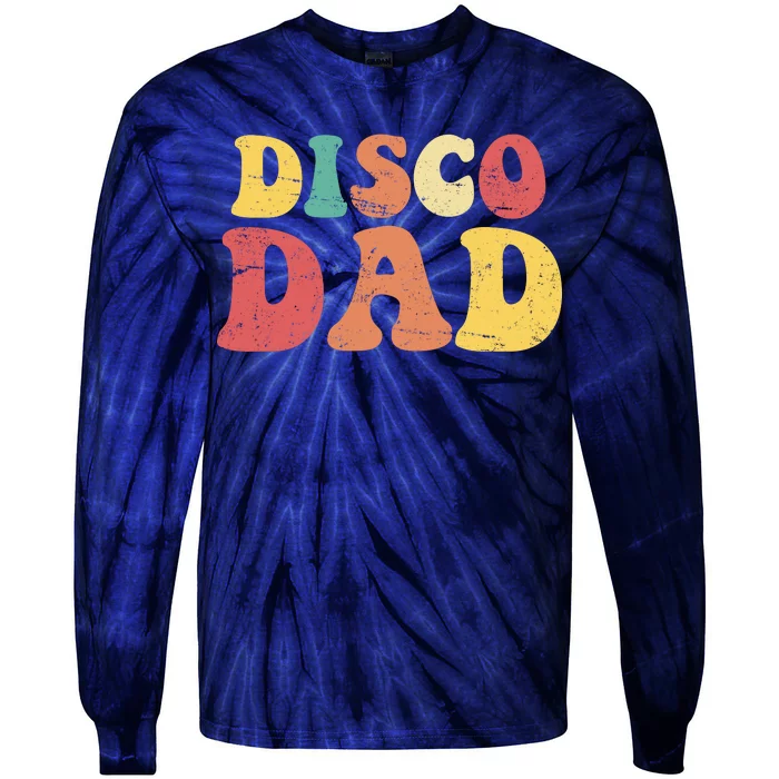 Disco Dad Tie-Dye Long Sleeve Shirt