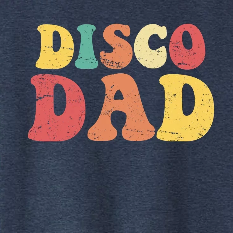 Disco Dad Women's Crop Top Tee