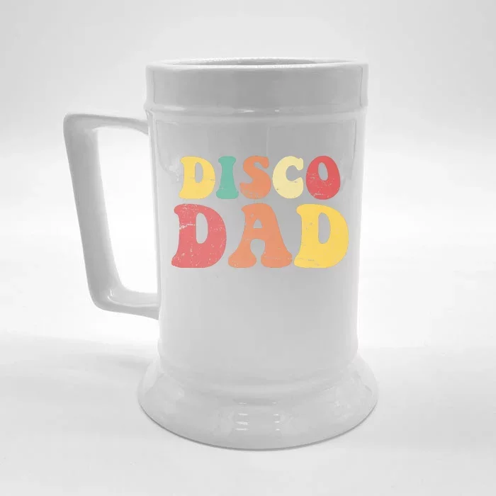 Disco Dad Front & Back Beer Stein