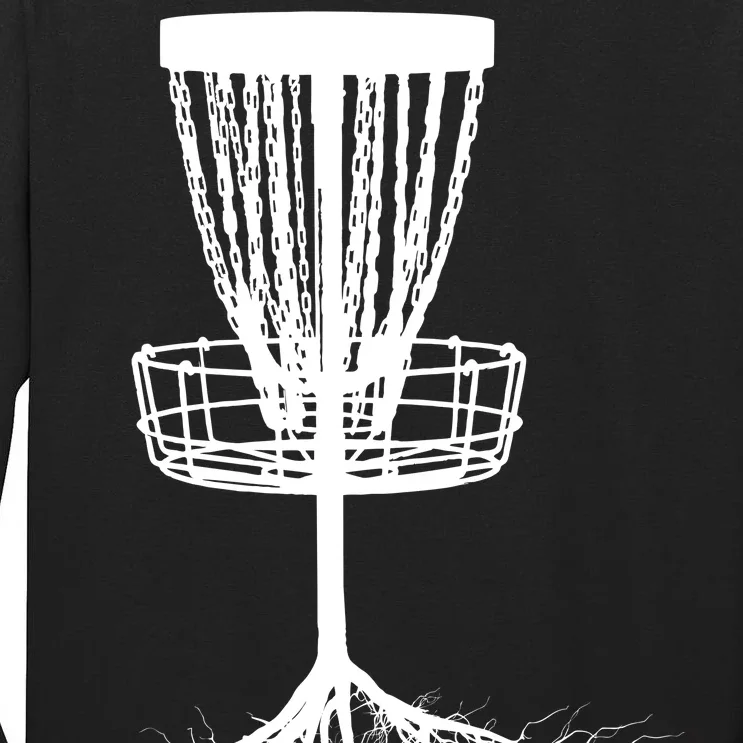 Disk Golf Tree Roots Funny Sports Tall Long Sleeve T-Shirt